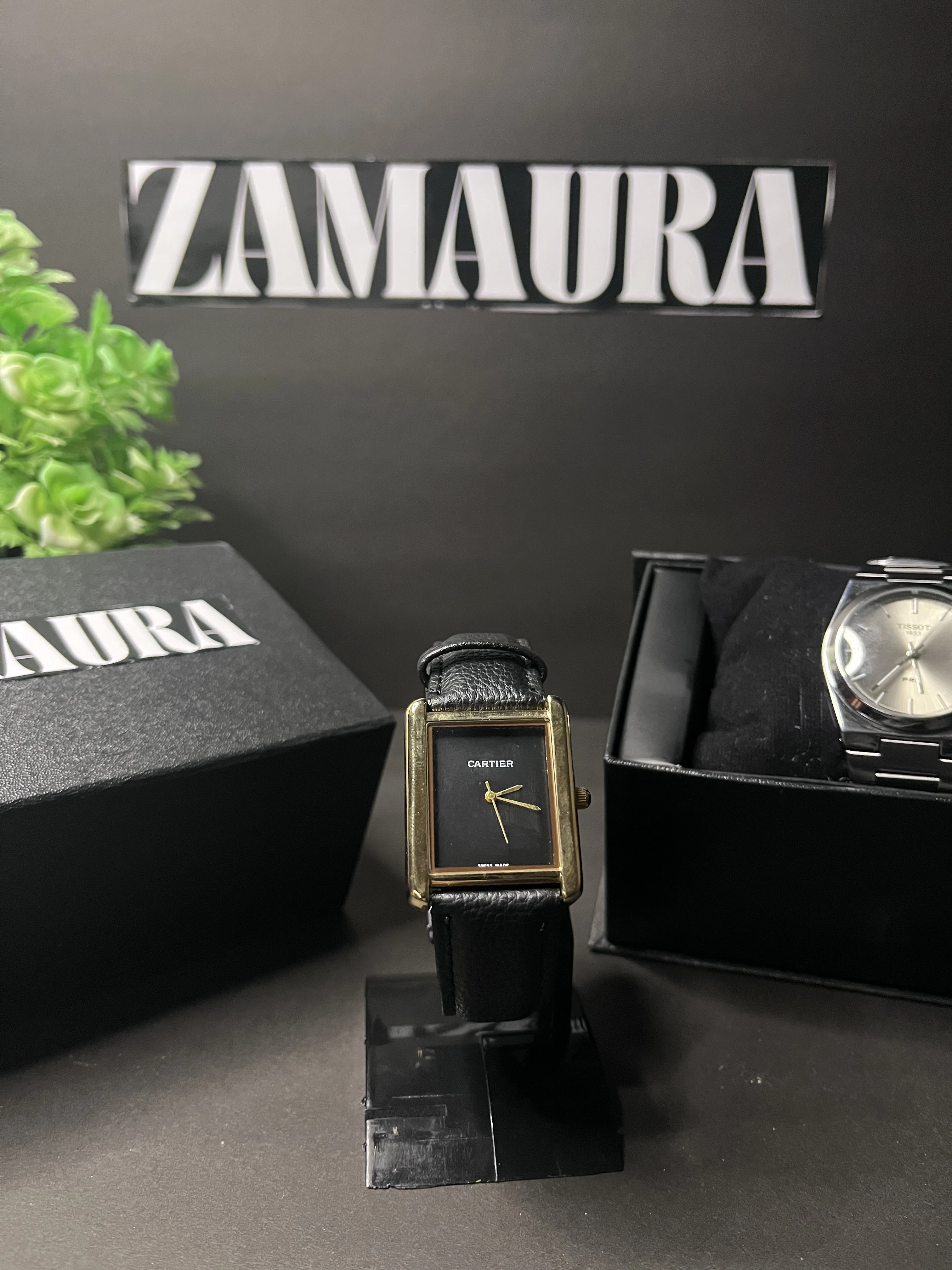 Black Cartier Tank